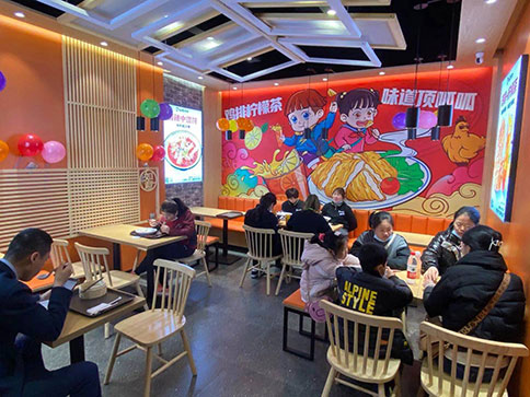 熱烈祝賀如意餛飩浙江湖州長興利時(shí)廣場店盛大開業(yè)！