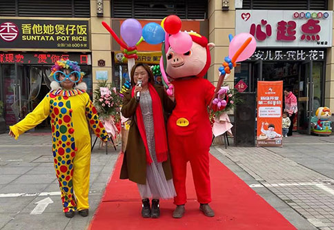 熱烈祝賀湖北仙桃如意餛飩加盟店盛大開業(yè)，預(yù)祝老板生意興??！