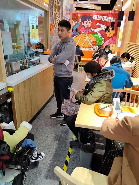 熱烈祝賀河南鄭州如意餛飩瀚海海尚店盛大開業(yè)，祝老板財(cái)源廣進(jìn)！