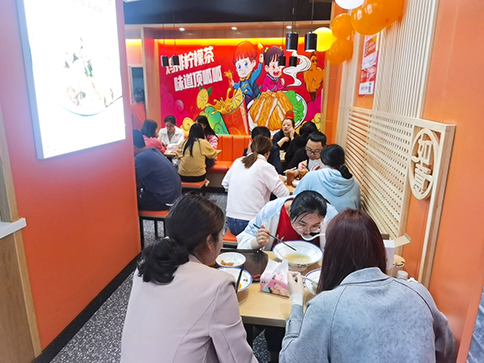 熱烈祝賀江蘇常州如意餛飩潘家店盛大開業(yè)！