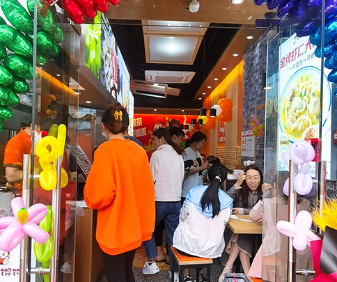 熱烈祝賀江蘇常州如意餛飩潘家店盛大開業(yè)！