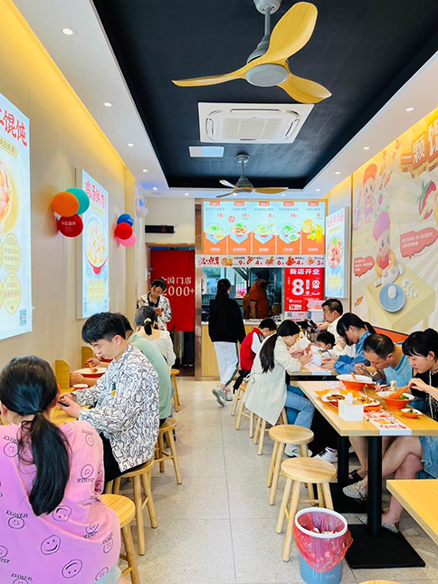 熱烈祝賀如意餛飩湖北咸寧崇陽凱鴻店盛大開業(yè)！
